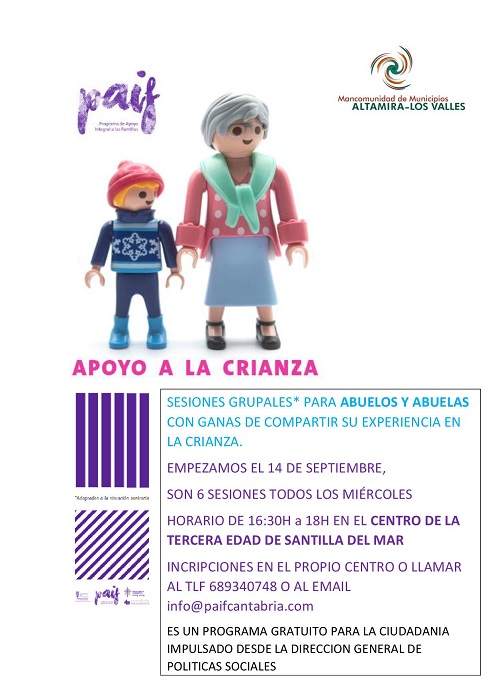 La Mancomunidad Altamira - Los Valles reanuda en septiembre el programa PAIF 