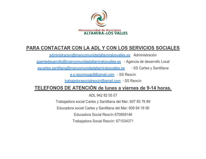 Información de interés