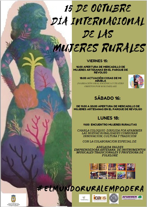 La Mancomunidad Altamira-Los Valles participa en la conmemoración del DÍA INTERNACIONAL DE LAS MUJERES RURALES  en Santillana del Mar 
