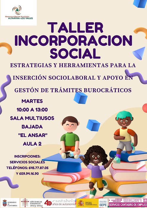 La Mancomunidad Altamira - Los Valles ha puesto en marcha recientemente un taller de Incorporación Social.
