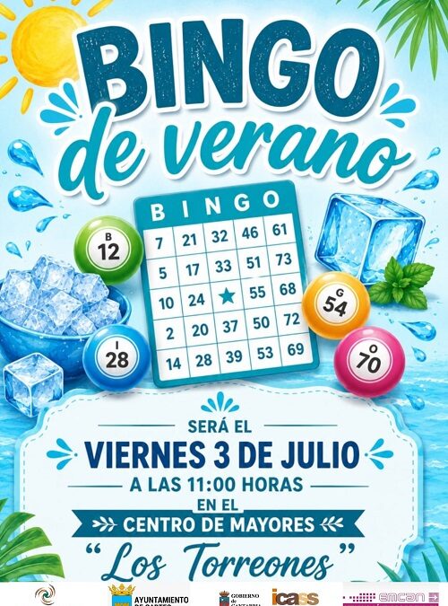 La Mancomunidad Altamira-Los Valles y el Ayuntamiento de Cartes organizan una nueva jornada de Bingo de Verano.