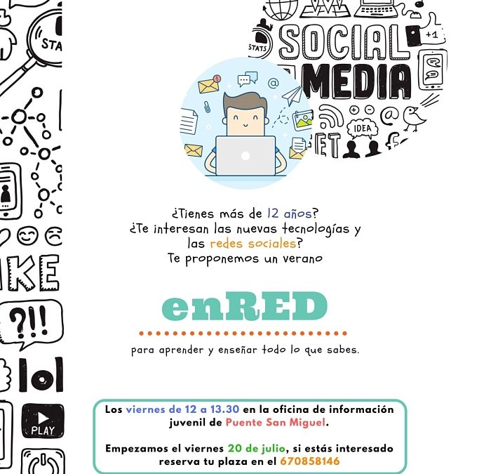 Arranca el taller “En red” en Puente San Miguel