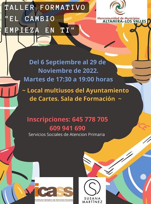 La Mancomunidad Altamira – Los Valles pone en marcha el taller formativo “El cambio empieza en ti”.