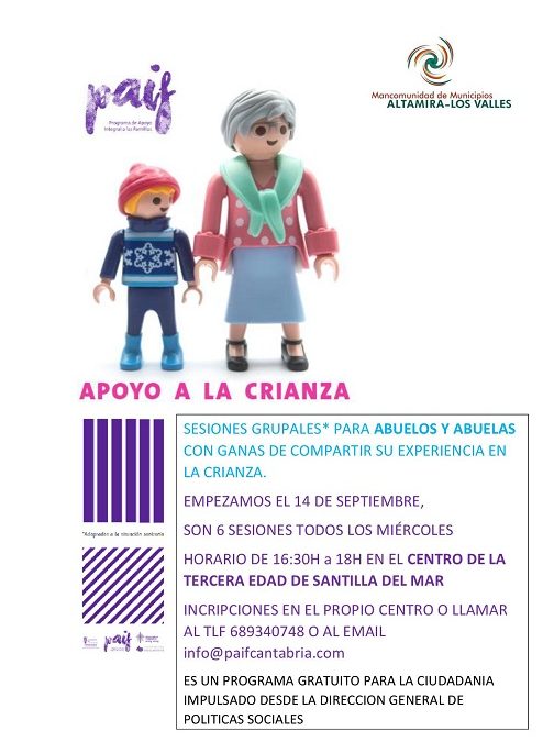 La Mancomunidad Altamira – Los Valles reanuda en septiembre el programa PAIF