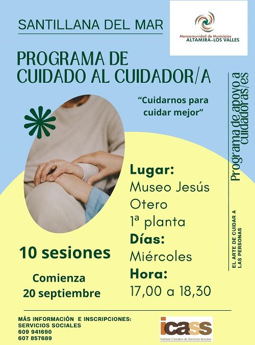 La Mancomunidad Altamira – Los Valles pone en marcha el Programa de apoyo a cuidadores.