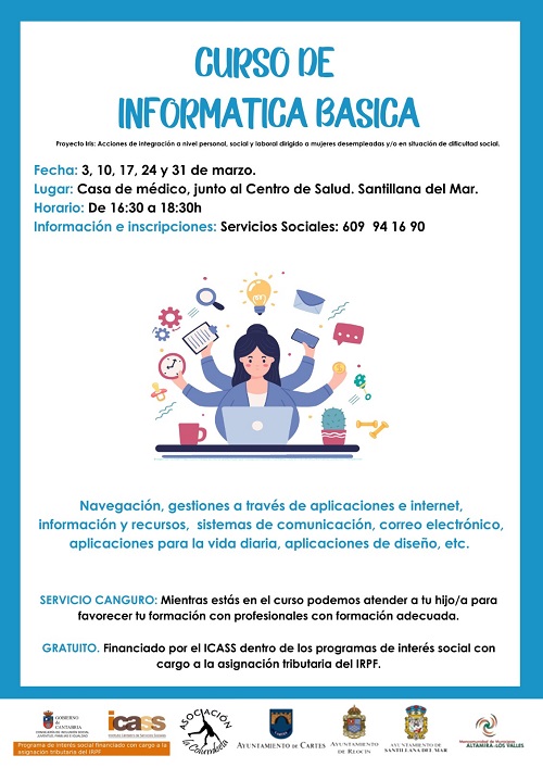 La Mancomunidad Altamira – Los Valles impulsa la inclusión social a través de un curso de informática básica
