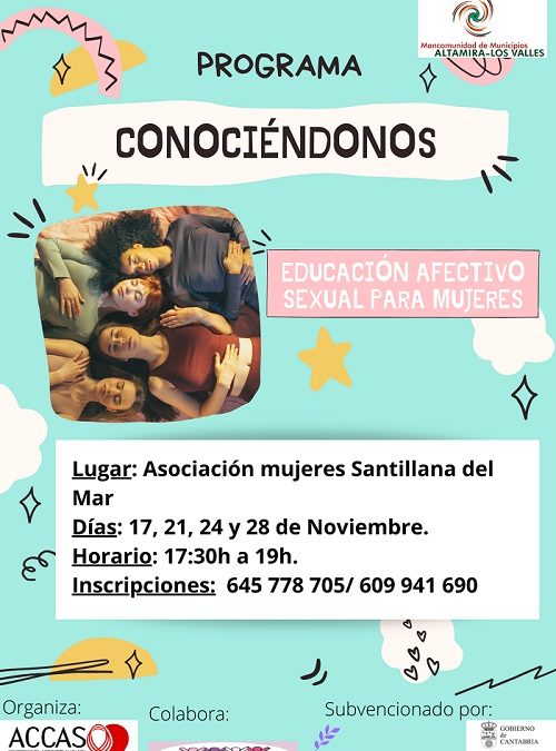 Comienza el programa “CONOCIÉNDONOS” de la mano de ACASS, la Asociación  Cántabra Antisida.