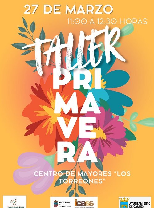 La Mancomunidad Altamira – Los Valles junto con el Ayuntamiento de Cartes, pone en marcha un nuevo taller a través de los Servicios Sociales del municipio.
