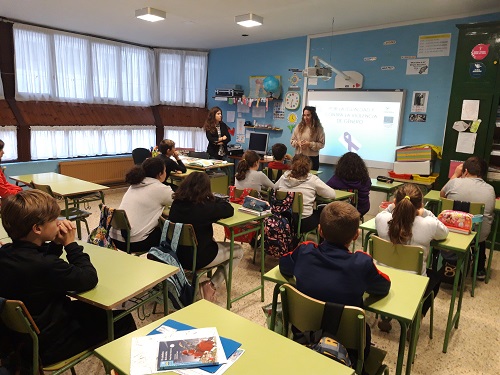 Comienzan los talleres sobre igualdad y contra la violencia de género en los centros educativos de la Mancomunidad.