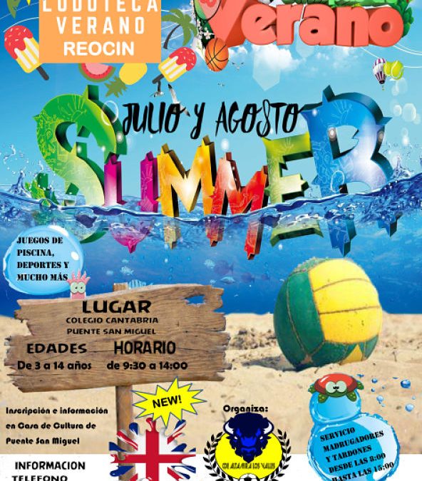 El plazo para inscribirse en el Campus multideportivo y en la Ludoteca creativa finaliza el próximo viernes