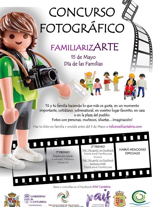 En marcha el III Concurso Fotográfico FamiliarizARTE incluido dentro del programa PAIF